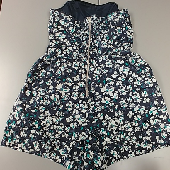 Floral tube top romper - Picture 2 of 2